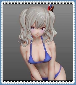 Amazon.co.jp: 頬を染めるのも!1/8 鹿島 水着ver 艦これ 艦隊